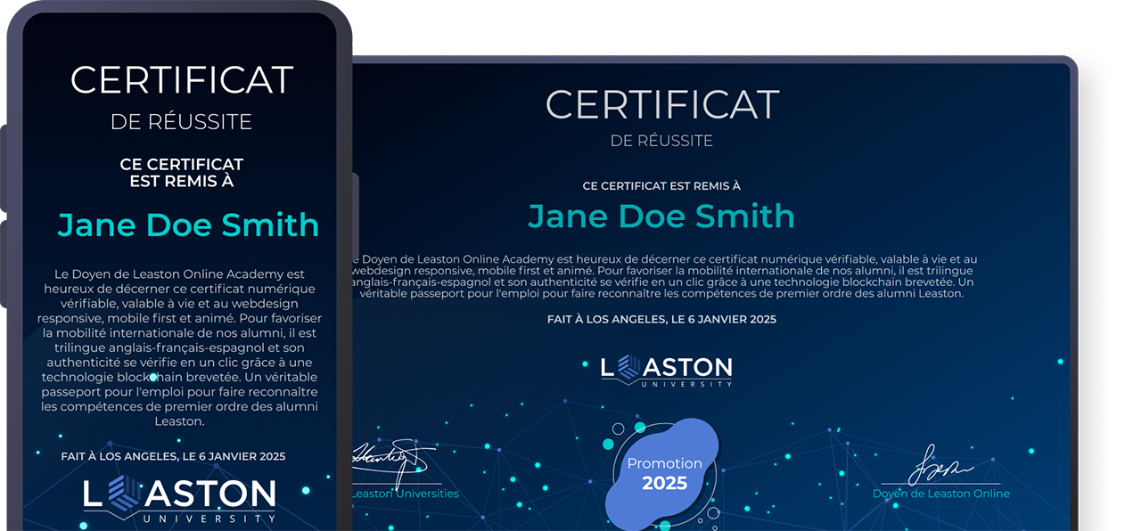 Certificats numériques sécurisés & personnalisables
