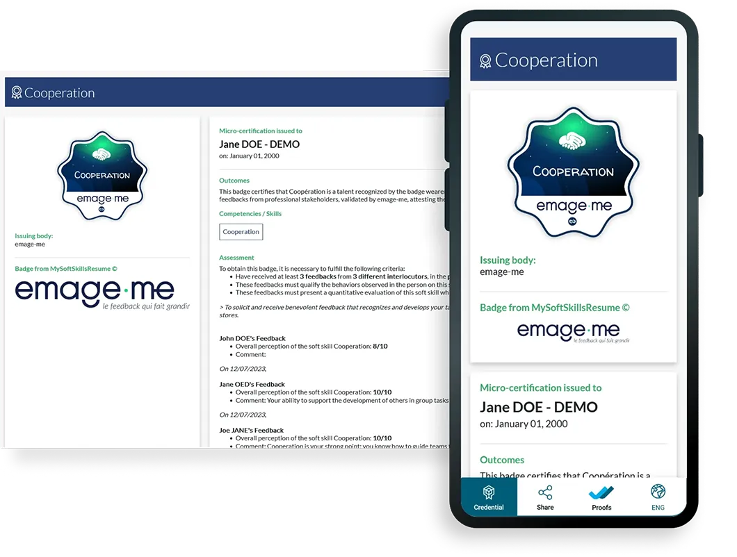 emageme Digital Badges