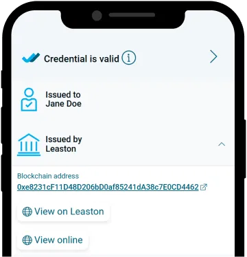 Panneau de preuves BCdiploma